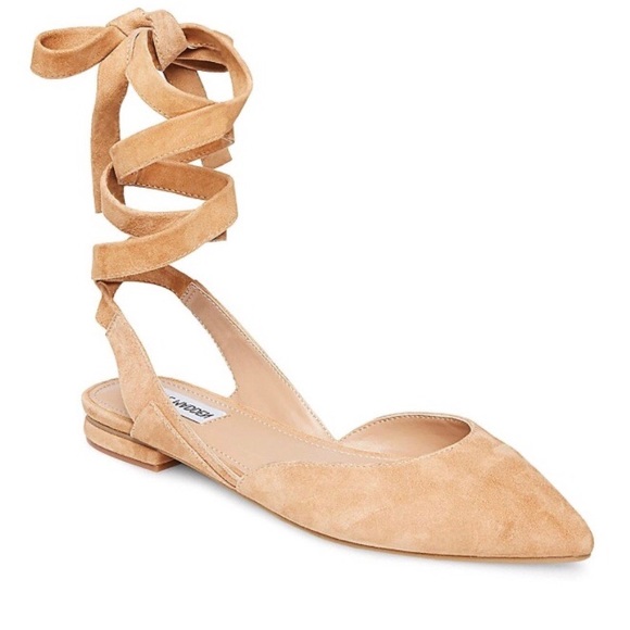 steve madden lace up flats